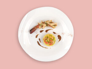 Andrée Rosier crea platos inspirados en la cocina vasco-francesa para la clase Business de Air France