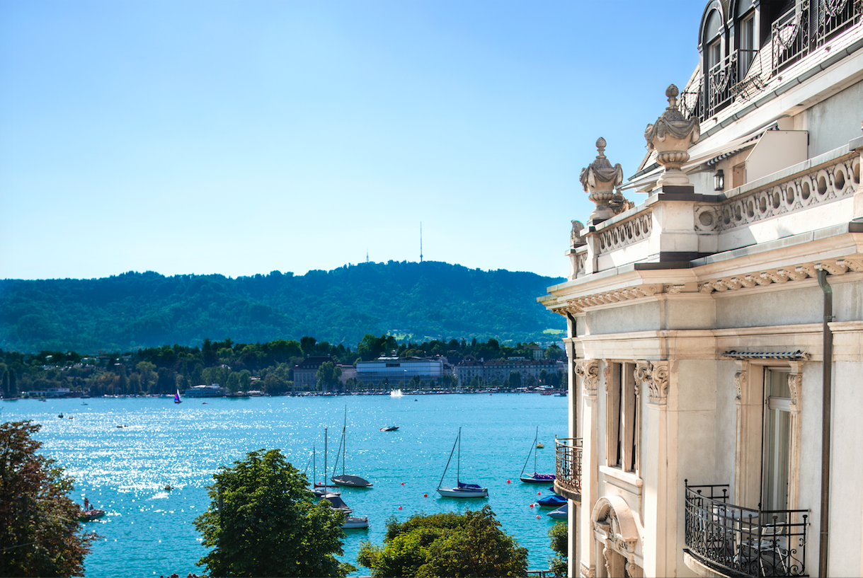 Philippe Starck has just turned the classic Eden au Lac Hotel of Zürich into an imaginary yacht club