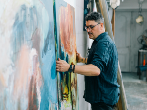 Miguel Balliache, artista invitado de BASQUE LUXURY STUDIO en 2020