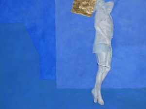 Nisa Goiburu creates universal pieces thanks to her eclecticism when blending painting, sculpture, installations, music, and poetry