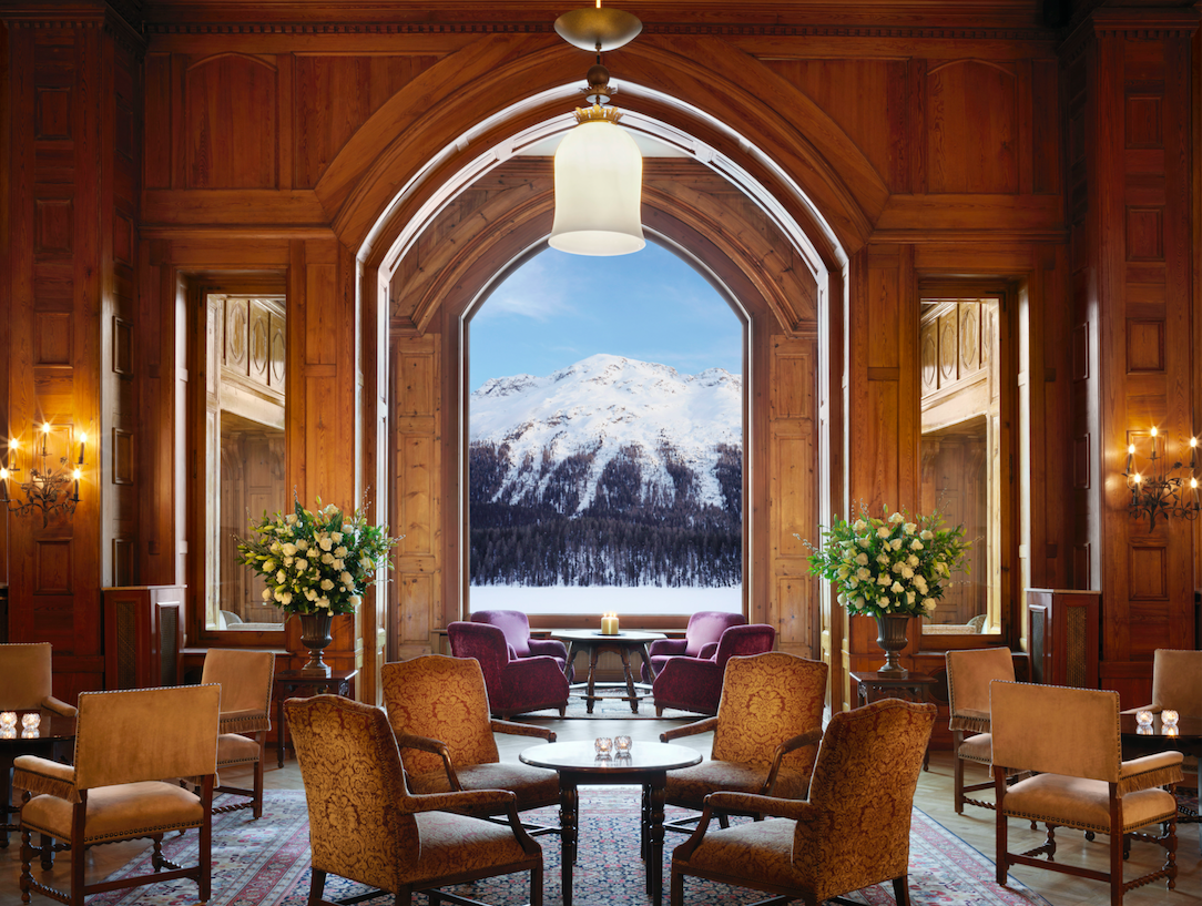 St. Moritz: a village with 5,000 inhabitants and its own airport for private jets