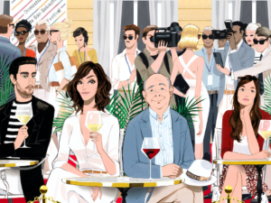 Jordi Labanda diseña el cartel de “Rifkin’s Festival”, la nueva película de Woody Allen