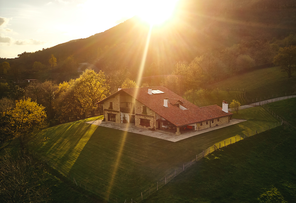 La finca vacacional más discreta del País Vasco está en Hondarribia, y cuenta con 27 hectáreas reservadas para sus huéspedes