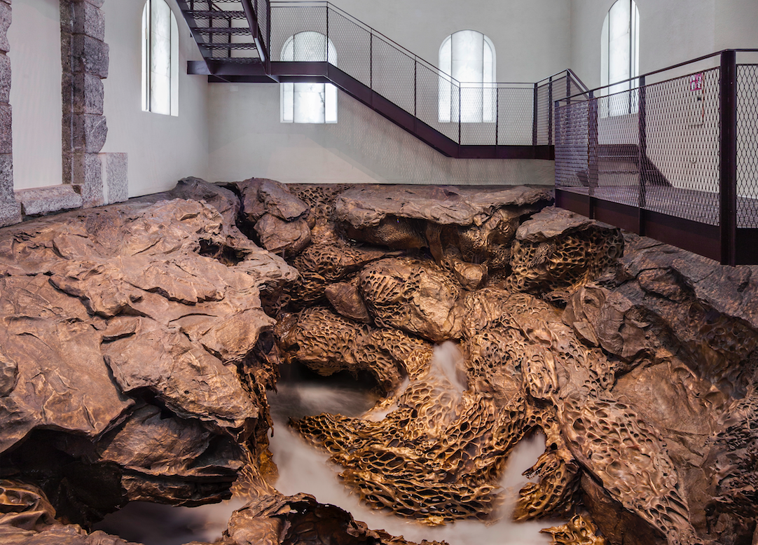 Visitamos Hondalea, la gran obra de Cristina Iglesias en la isla Santa Clara de San Sebastián