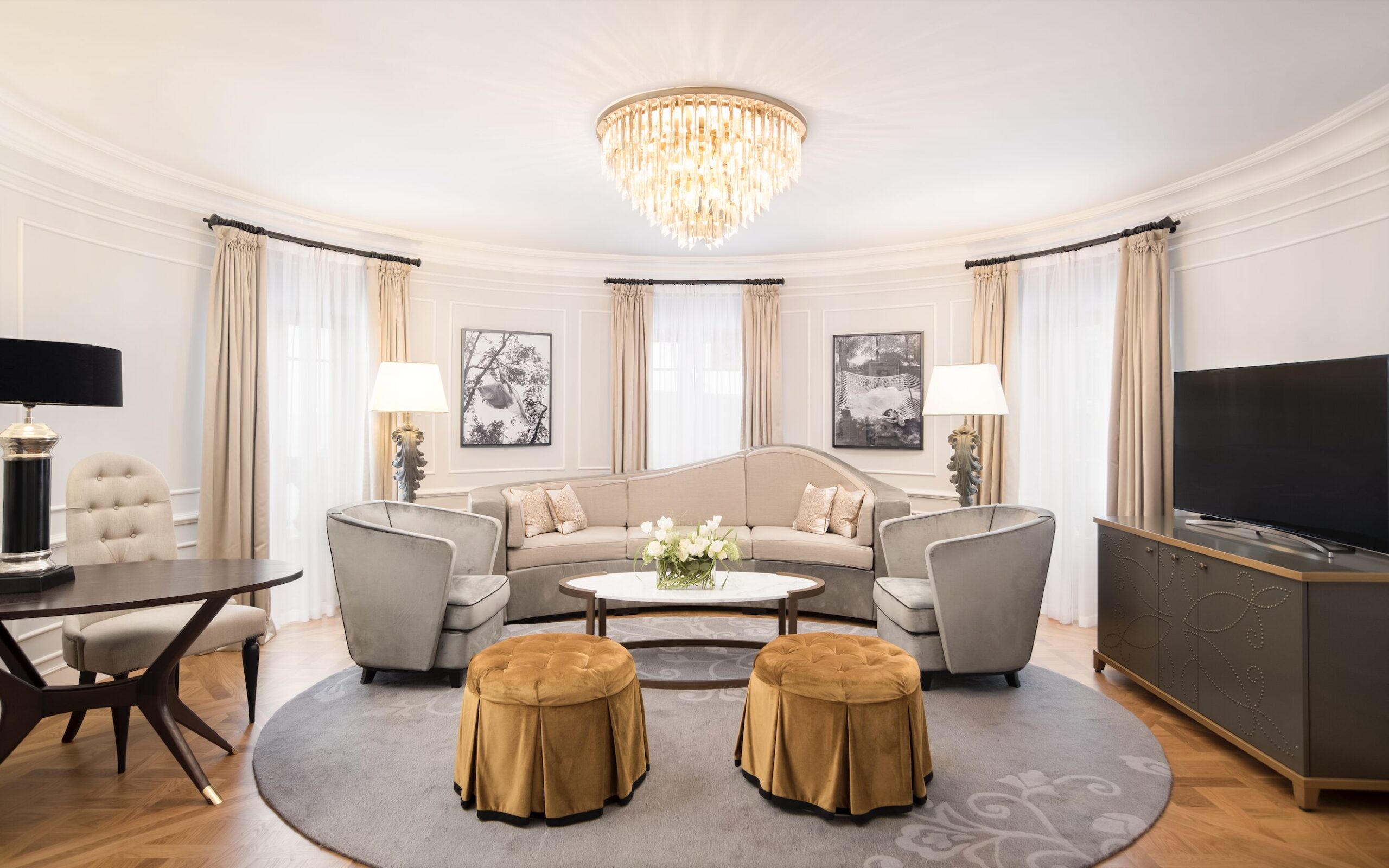 María Cristina Royal Suite: grandeur, refinement, and five-star views