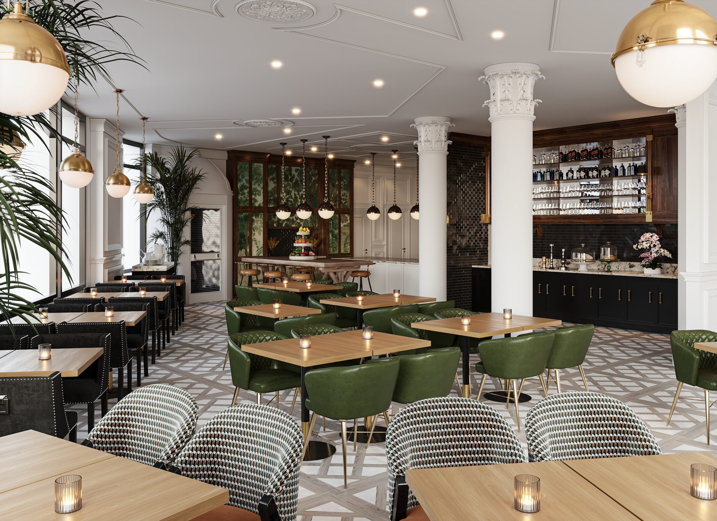 The Bar at the Londres: the emblematic Hotel de Londres y de Inglaterra is opening a new gastronomic space with views of La Concha
