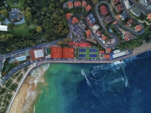 Royal Tennis Club of San Sebastián: this is how athletes train at this historic sports center located next to the Cantabrian Sea