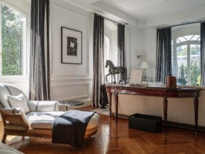 Villa Soro: a stylish hotel that emerged out of the careful renovation of a villa, conceived by prestigious architect Luis Elizalde at the end of the nineteenth century