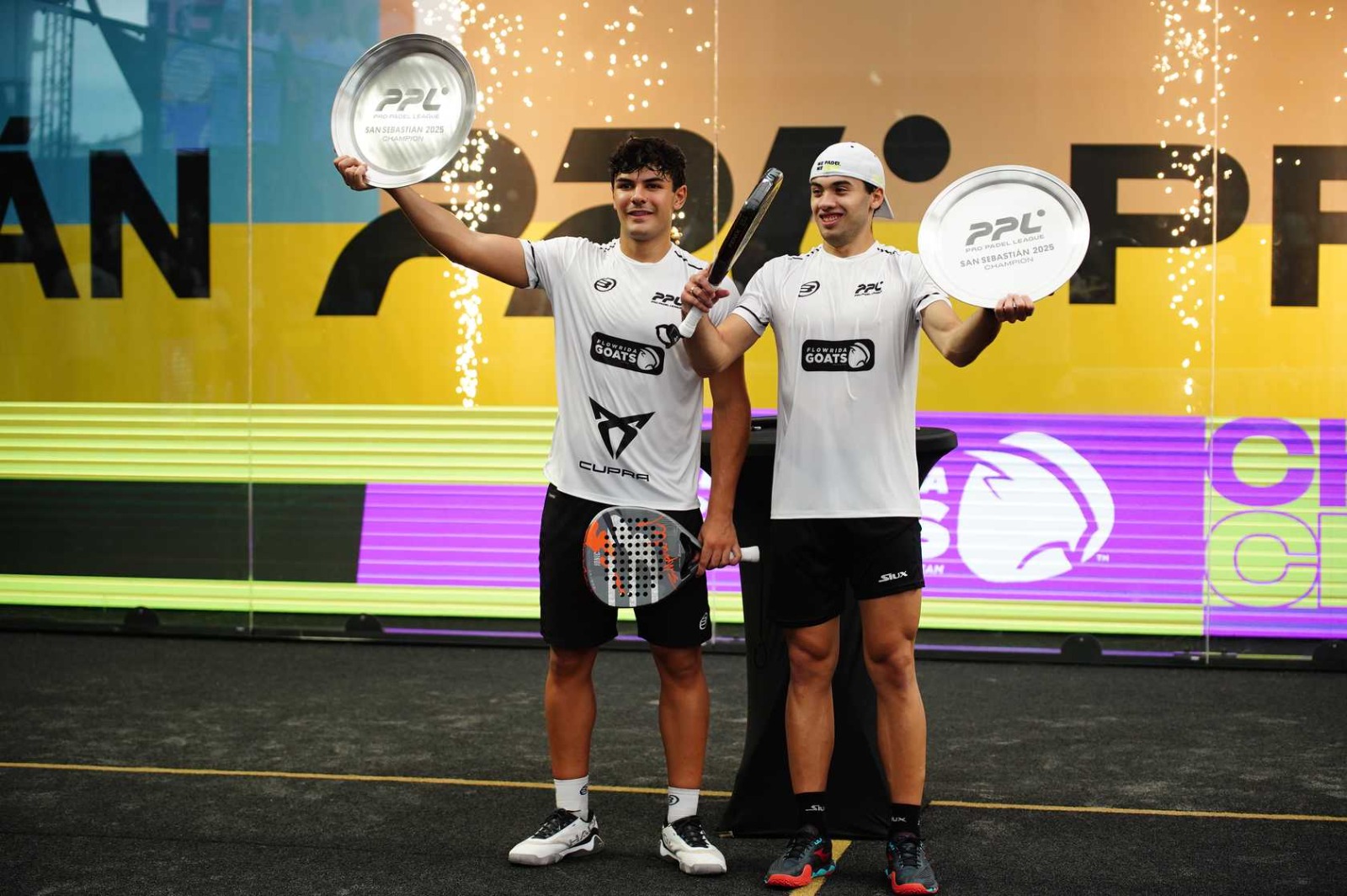Flowrida Goats arrasa en el Real Club de Tenis de San Sebastián con un doblete que les afianza como líderes de la Pro Padel League