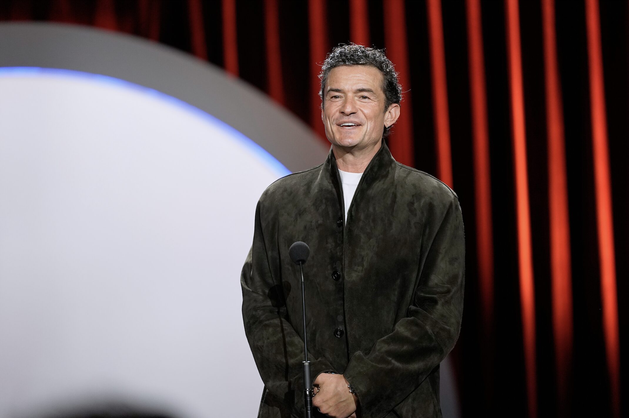 «Es maravilloso estar aquí, en San Sebastián», Orlando Bloom